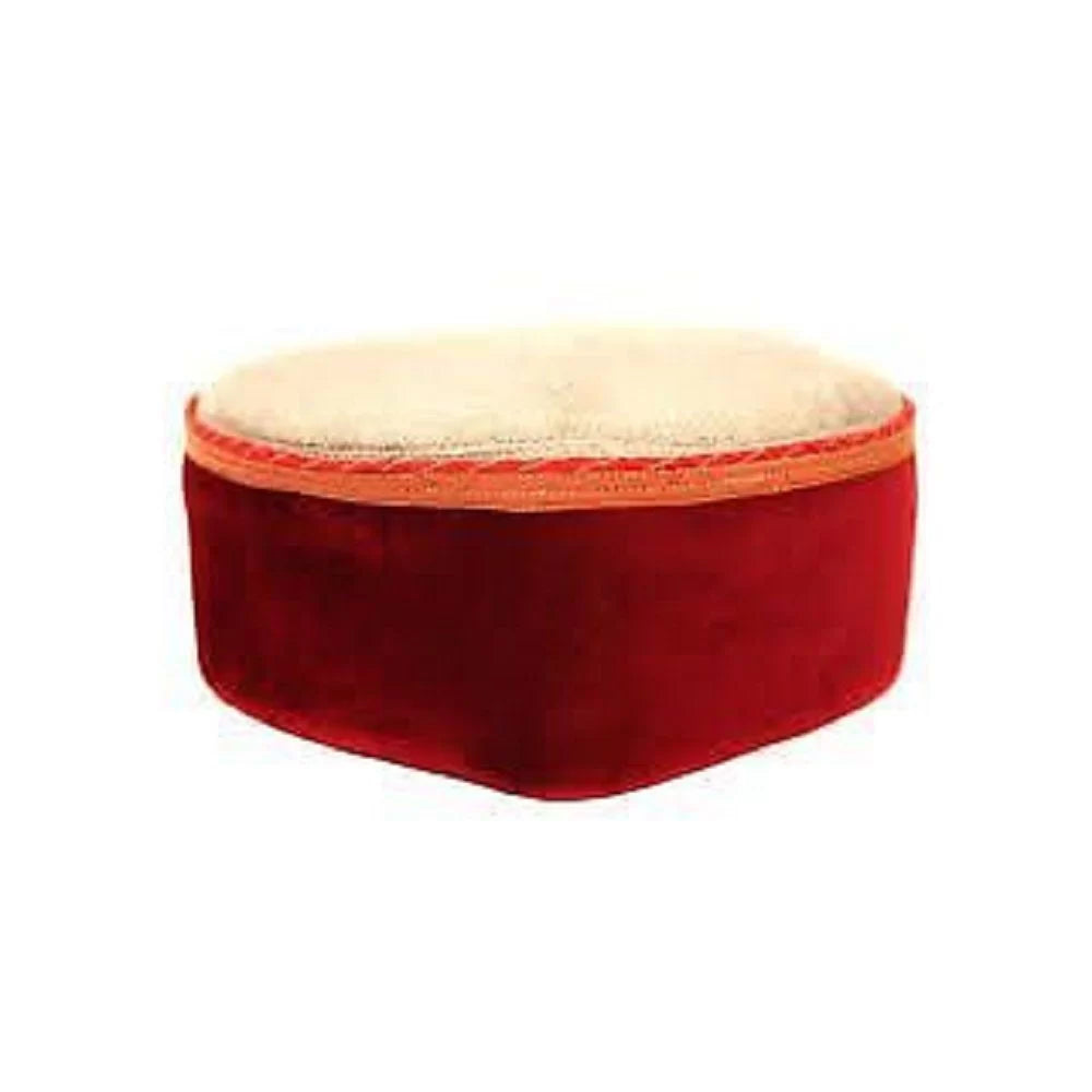 Traditional kullu Cap maroon color 399.00 aruna kullu handloom