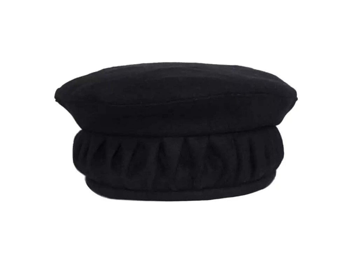 Afghani Cap (TOPI) Afghani PAKOL TOPI mugfali black kashmiri topi 250.00 aruna kullu handloom