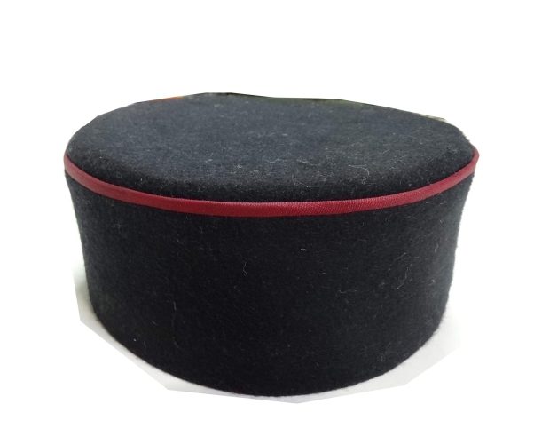 himachali cap price Traditional kullu Cap malana black with red strip 325.00 aruna kullu handloom