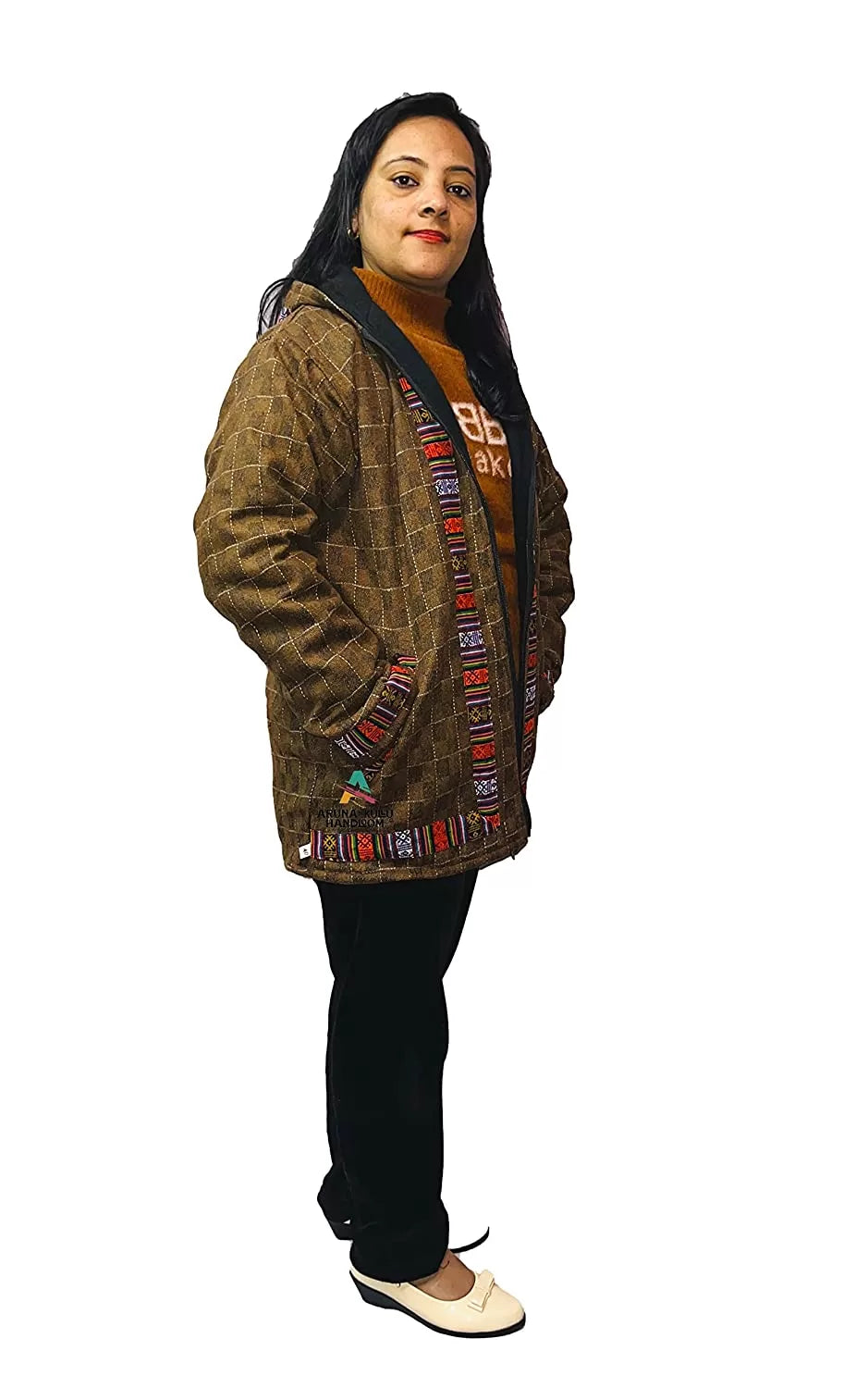 kullu hoodie online, woolen hoodie, ladies jacket, nehru jacket, kullu patti jacket HIMACHALI HOODIE Pahadi hoodie Pahari hoodie Pahadi jacket Pahari jacket himachali jacket manali jacket