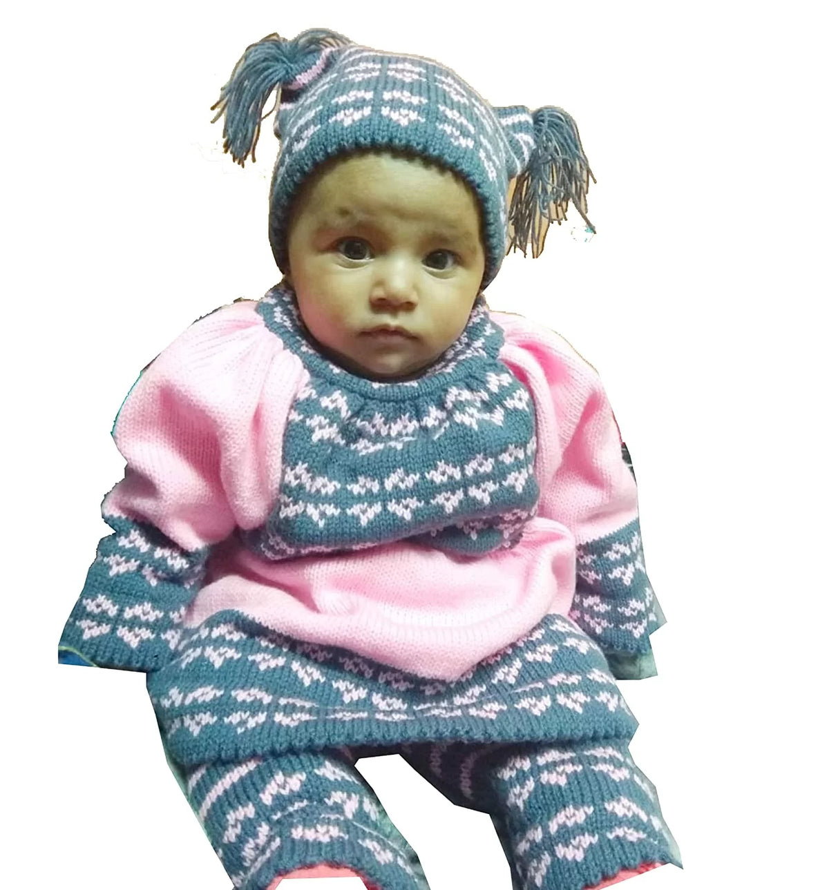 baby winter clothes NEW BORN WOOLEN BABY SET FIT TO 0-12 MONTH'S 599.00 aruna kullu handloom