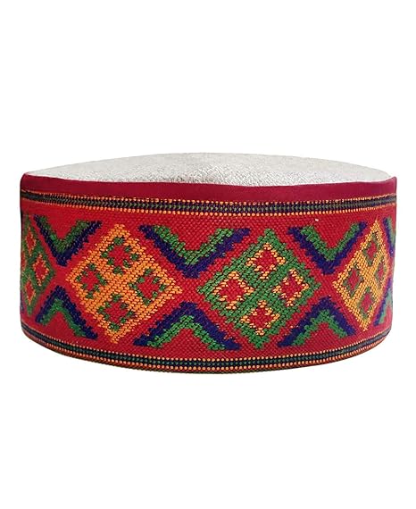 Buy Original Himachali Cap – Pahadi Topi kullu cap multicolor himachal cap 220.00 aruna kullu handloom