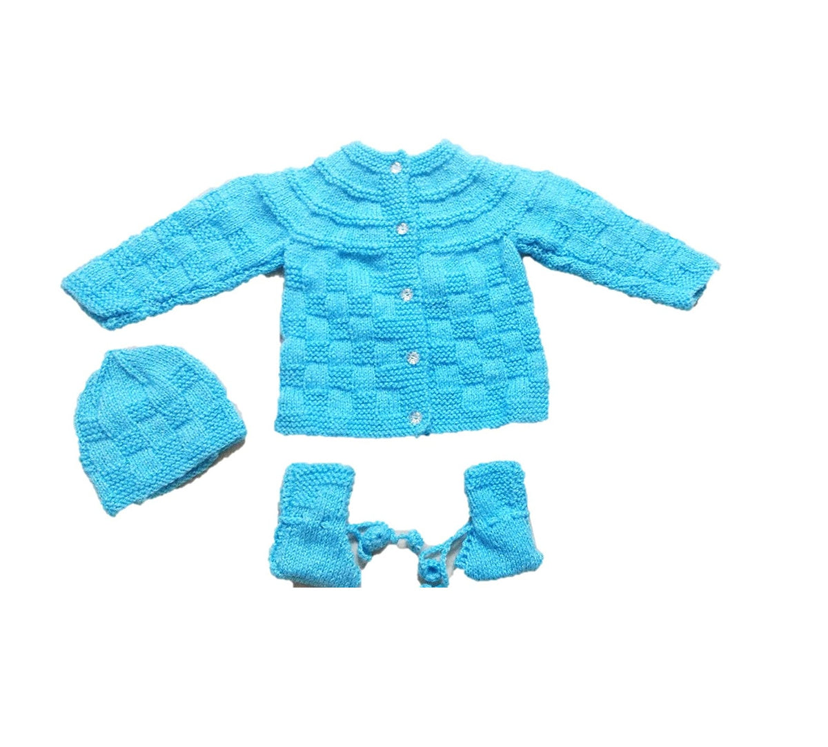 Newborn baby winter clothes PURE WOOL NEW BORN BABY SET FROZEN COLOR 399.00 aruna kullu handloom