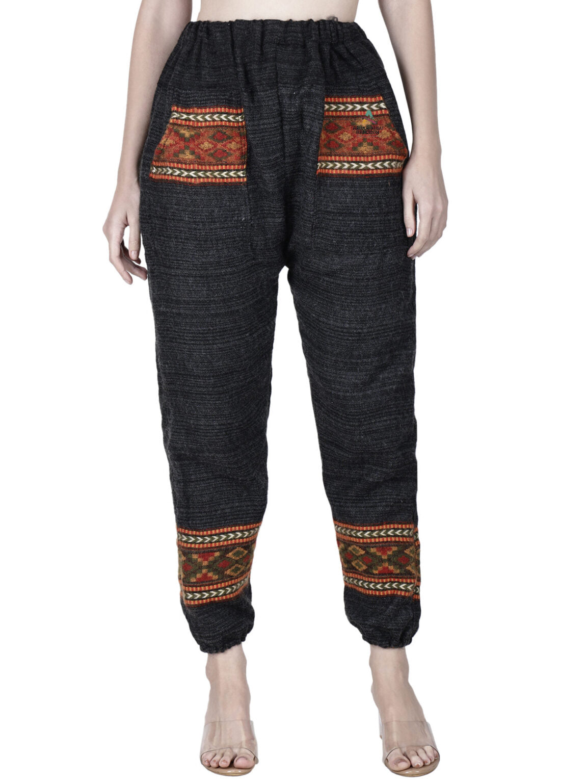 hippie winter clothes pajama black singal patti 799.00 aruna kullu handloom