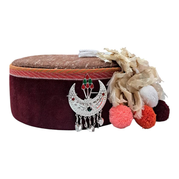 himachali hat Himachali hat price Himachali hat online Himachali Cap for Men uttarakhand cap himachali kalgi topi silver kalgi price gold kalgi design gold kalgi for groom kalgi for wedding