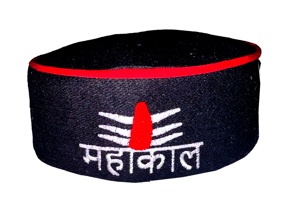 MAHADEV LOGO Pahari himachali cap 299.00 aruna kullu handloom