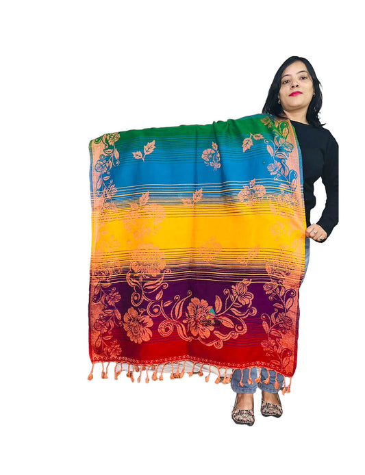 himachal shawls online shopping kullu shawl rainbow color 699.00 aruna kullu handloom