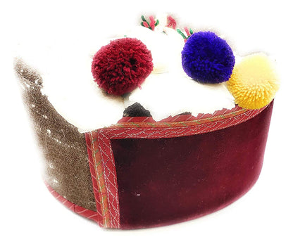 Himachali topi with flower Himachali topi with flower kinnauri topi onlinekullu cap with flower himachali kullu kinnauri topi with flower,kinnauri topi flower name Uttarakhand cap, kullu kalgi topi kinnauri cap with flower online himachali cap with flowers