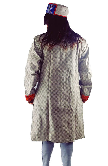 manali dress in winter full sleeves kullu jacket kullu jacket for ladies  jacket for ladies kullu patti lace jacket