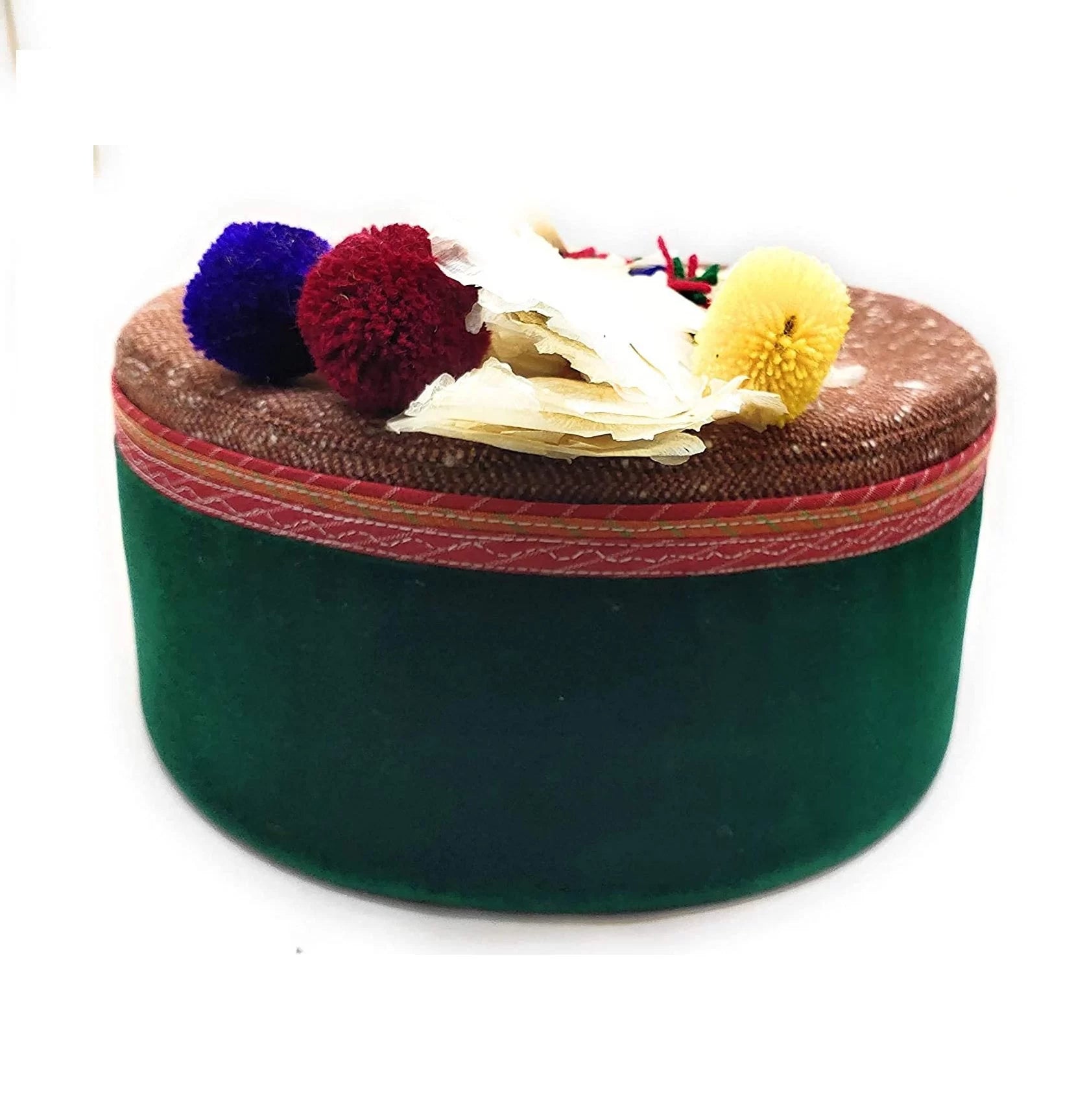 Himachali Topi with Flower: Tradition Meets Style - Himachali topi with ...
