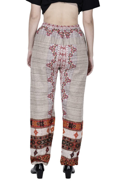 These woolen pajamas made with kullu shawls also called hippie pajama for men women pyjamas for ladies online India buy kullu kinnauri design pant 3 patti design