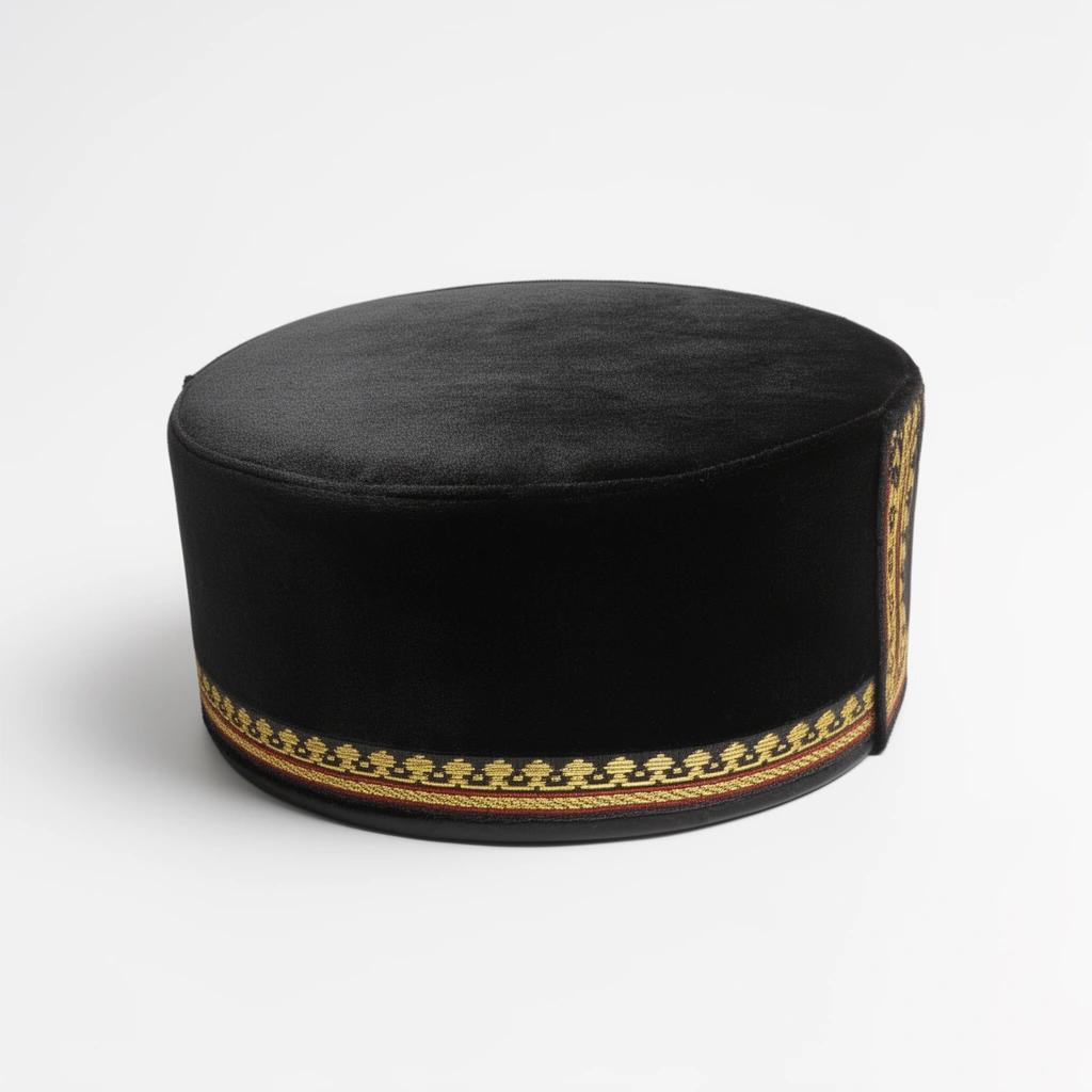 Buy Original Himachali Cap – Pahadi Topi himachali topi  velvet navy center border