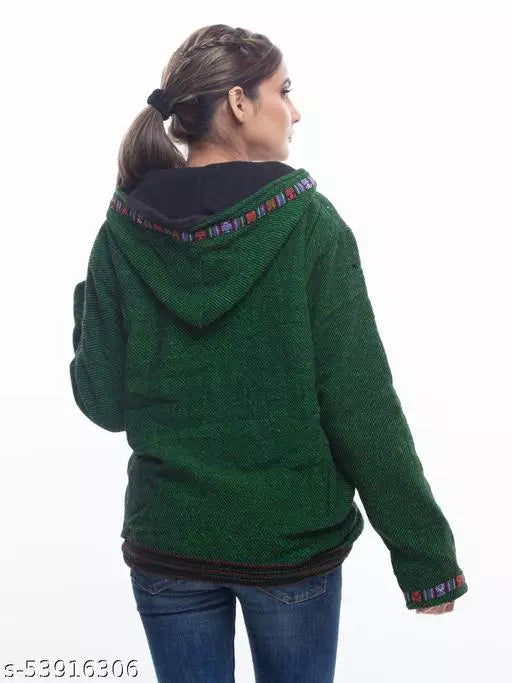 kullu hoodie for ladies Kullu hoodie jacket for Women hoodie for girls kullu wool hoodie