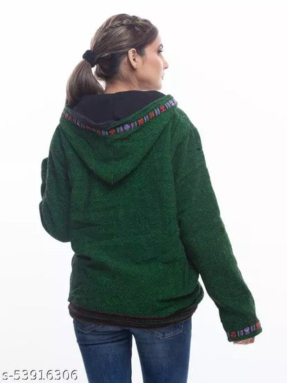 kullu hoodie for ladies Kullu hoodie jacket for Women hoodie for girls kullu wool hoodie