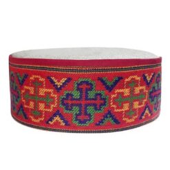 himachali handicrafts kullu handicrafts himachal handloom emporium Garhwali dress online pahadi dress uttarakhand kullu handicrafts CROSS SIGN-GREEN RED KULLU CAP himachali topi kullu topi Pahadi topi Pahadi cap Pahari topi kullu cap himachali cap Pahadi cap Pahari cap kullu topi himachali topi manali topi manali cap