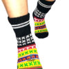 knitted socks design