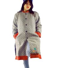 manali dress in winter full sleeves kullu jacket kullu jacket for ladies  jacket for ladies kullu patti lace jacket woolen long coat for ladies