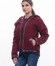 Pahadi hoodie Pahari Uttarakhand woolen hoodie for girls pahadi hoodie online shopping