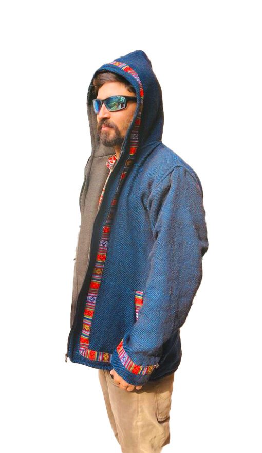 kinnauri traditional dress online loom himalaya comfy pahadi zipper hoodies in kullu design kullu patti online himachali hoodie manali jacket men kullu hoodie online, woolen hoodie, ladies jacket, nehru jacket, kullu patti jacket