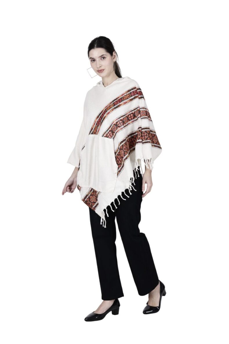 poncho top dress kullu poncho shawl poncho woolen poncho himachali poncho woolen poncho with hood