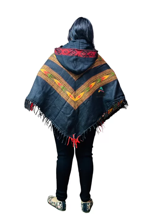 poncho shawl poncho wrap with hood for women wool manali poncho kullu woolen poncho women's poncho top poncho style top poncho top design