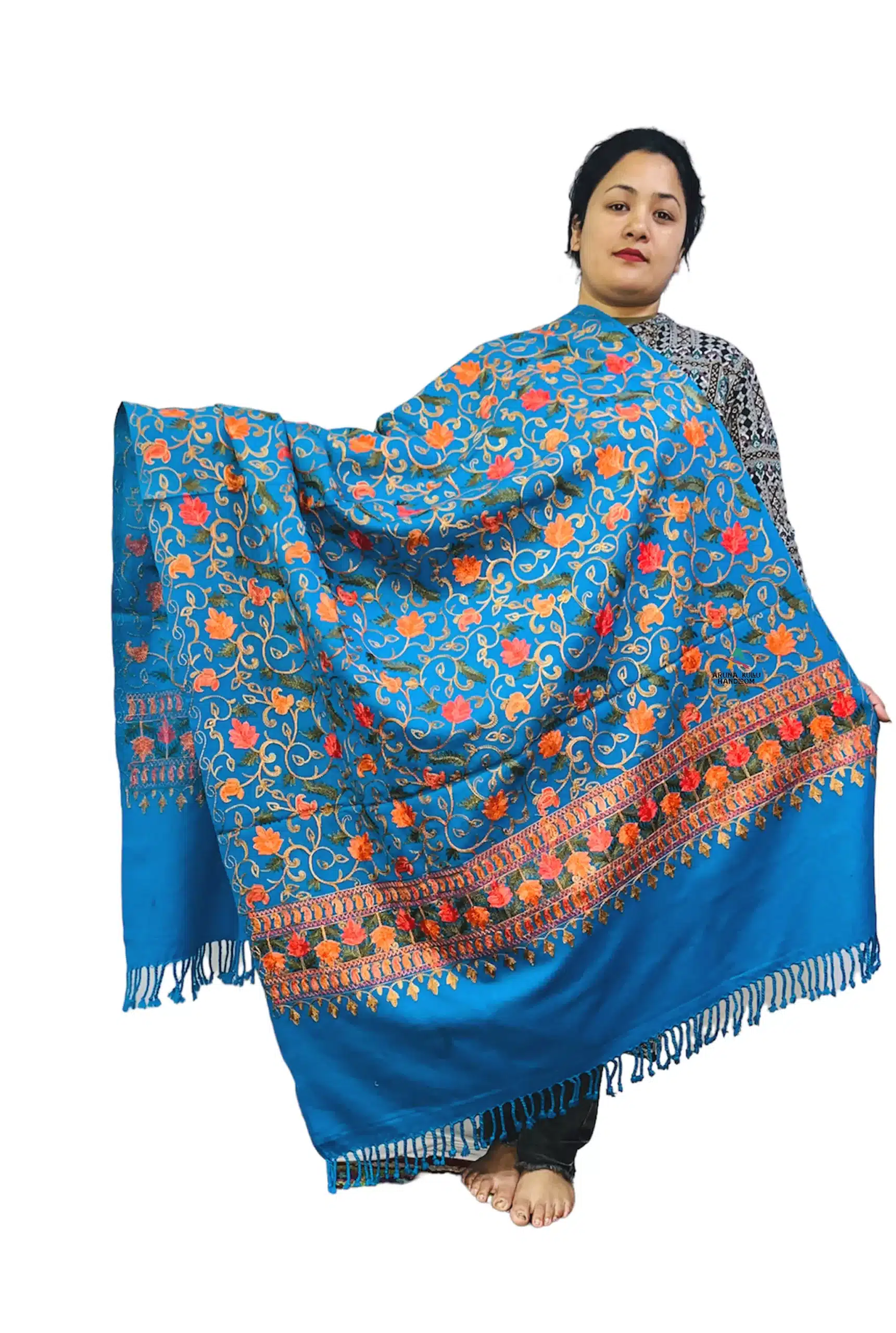kashmiri shawl pashmina Free shipping COD available